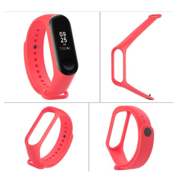 💖Dây Đeo Cao Su Thay Thế Cho Xiaomi Miband 3 Miband 4