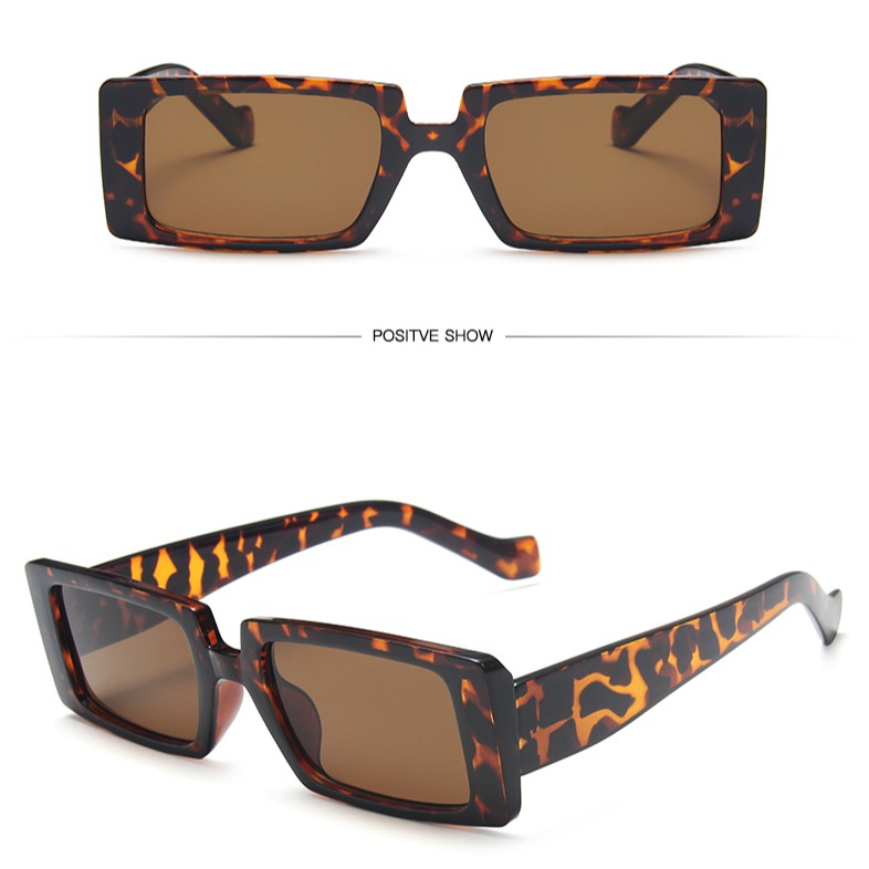 Kính mát gọng vuông thiết kế đơn giản thời trang