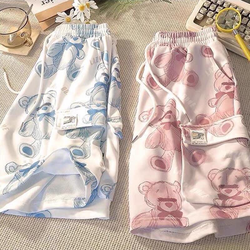Quần đùi gấu loang siêu cute về hàng