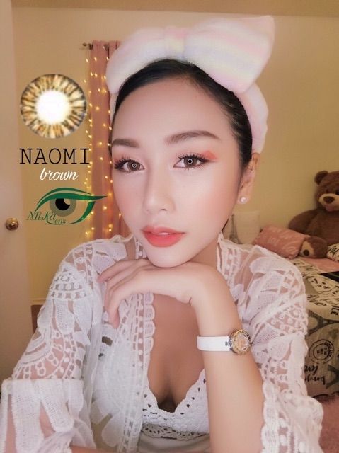 Lens Vassen cao cấp Classy Brown/Naomi Brown