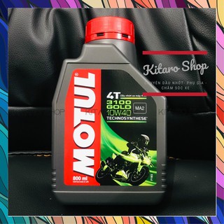 Nhớt Xe Máy Cao Cấp Motul Gold 3100 10W40 800ml