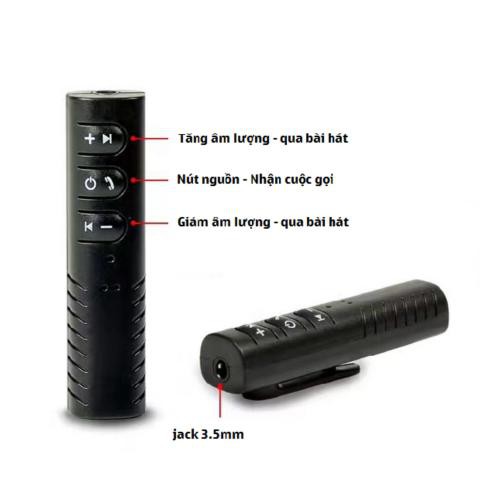 Thiết bị TẠO BLUETOOTH 5.0 biến loa thường, tai nghe thường thành bluetooth. Car Bluetooth Music Receiver (hand- free)