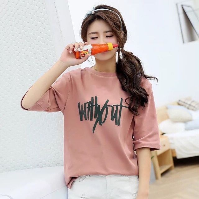 Áo thun tay lỡ form rộng