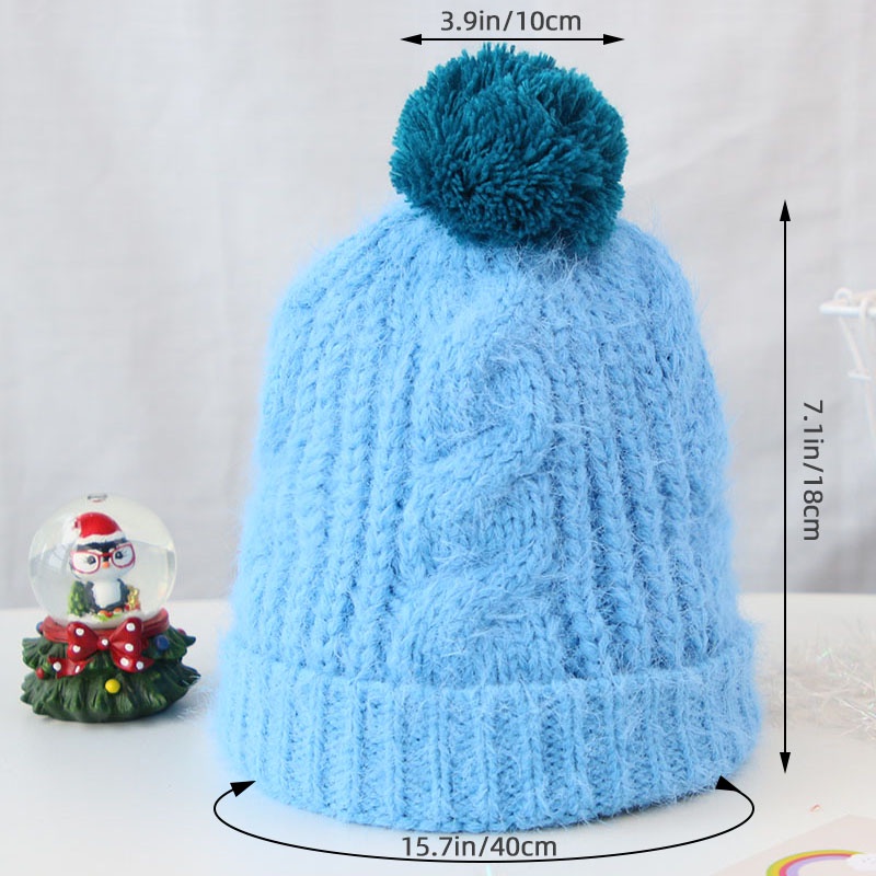 Nón Len Trùm Đầu Giữ Ấm Cho Bé