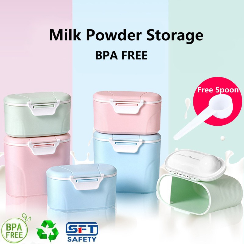 Hộp Nhựa Đựng Sữa Bột Cho Bé