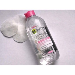 TẨY TRANG GARNIER / Nước tẩy trang Nga làm sạch lớp trang điểm, lấy đi cặn trang điểm cực nhanh chóng