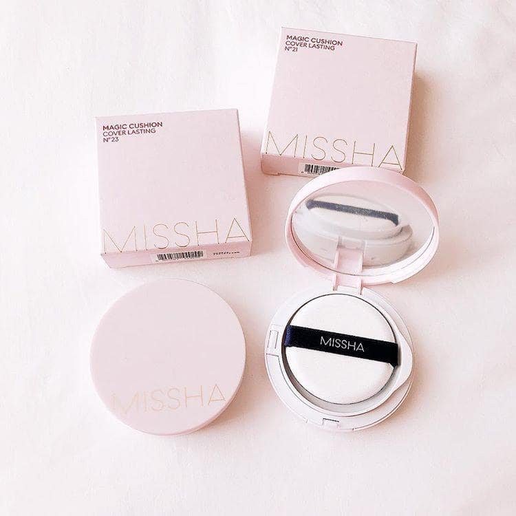 Phấn Nước Missha magic cushion cover Lasting spf50 ( Mẫu mới)