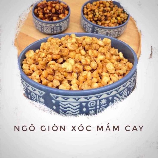 Ngô giòn xóc mắm cay