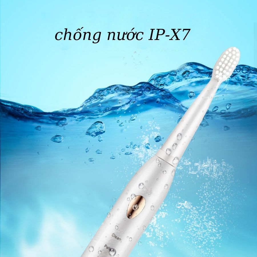 Bàn chải điện 5 chế độ đánh răng, bàn chải đánh răng tự động SONIC-X1