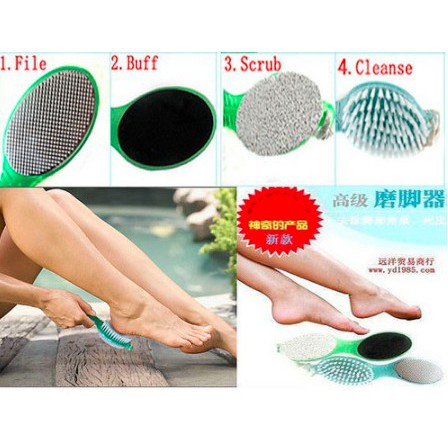 [  BAO GIÁ TOÀN QUỐC ] Bộ dụng cụ chà gót chân 4 trong 1 siêu tiện lợi