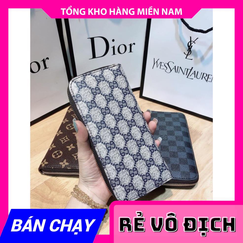 VÍ DA IN LOGO CHUẨN QC SIÊU ĐẸP ❤ẢNH THẬT❤ VÍ NỮ