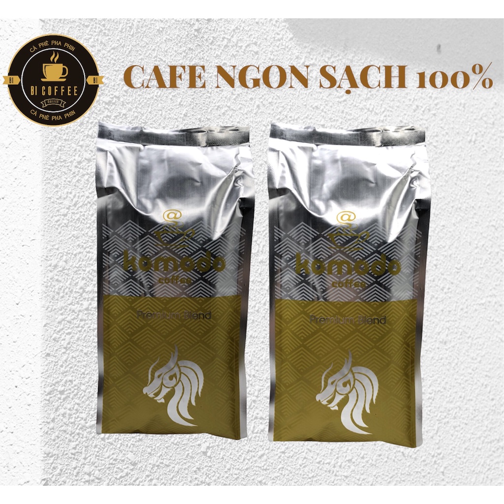 Cà phê nguyên chất Robusta Đắk Lắk kết hợp bơ và caramen, giúp tăng vị béo và đậm đà cho hạt cà phê Bi Coffee