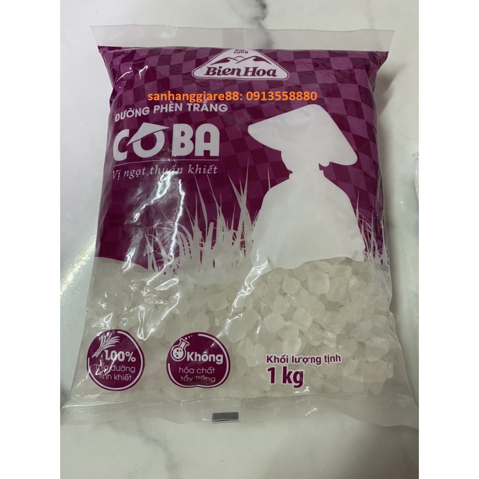 Đường phèn trắng Biên Hòa Cô Ba 1kg