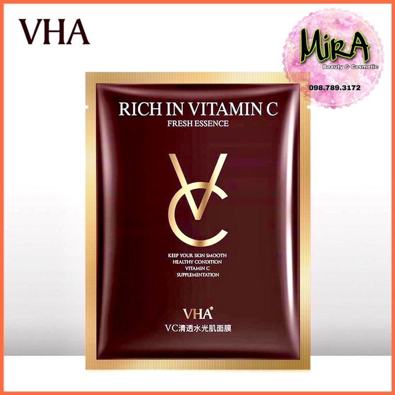 MẶT NẠ GIÀU VITAMIN C CAO CẤP VHA