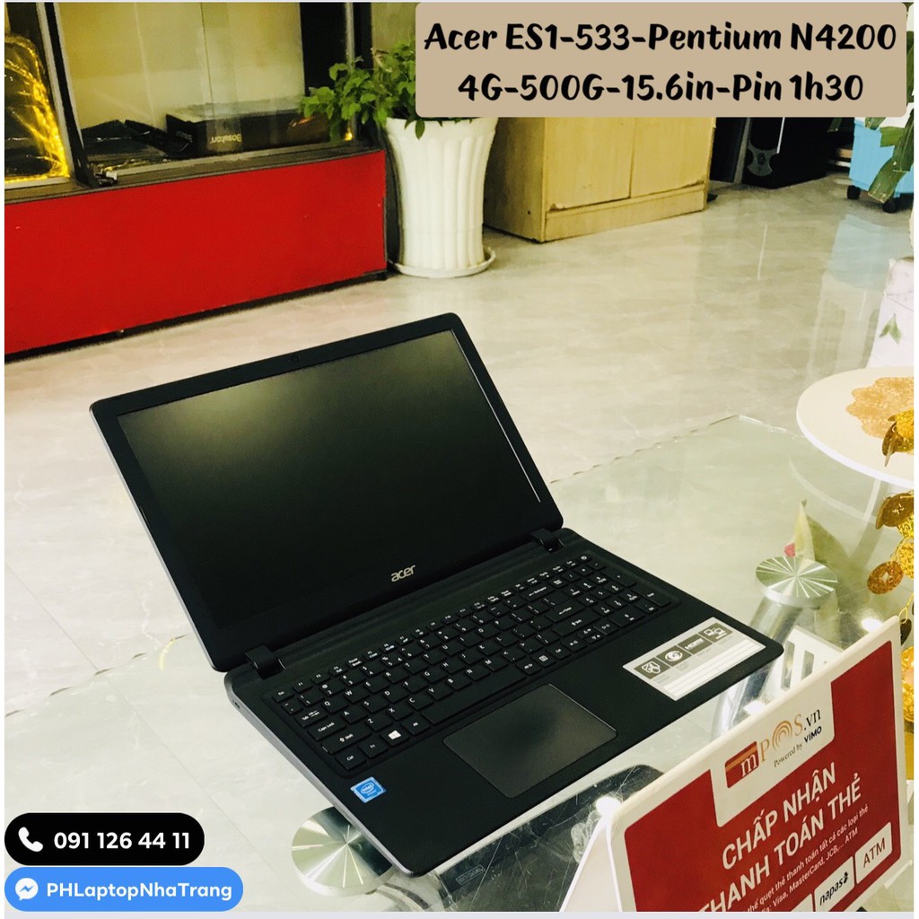 #Laptop #Acer ES1-533-Pentium N4200 -4G-500G-15.6in đẹp