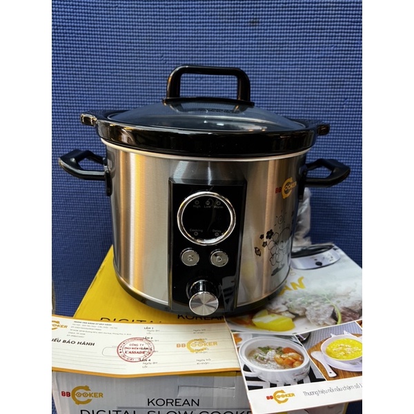 nồi nấu chậm bbcooker điện tử 2,5 lít