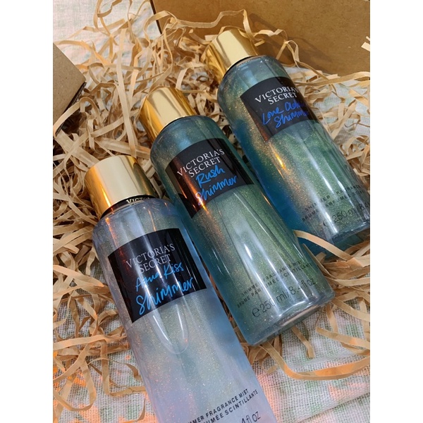 Xịt thơm Body mist VS Aqua kiss, Love Addict, Rush Shimmer 250ml | Thế Giới Skin Care