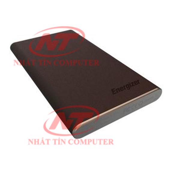 Pin sạc dự phòng Energizer 10,000mAh Li-Po 2 cổng USB Luxury Leather - UE10009DB (Nâu)