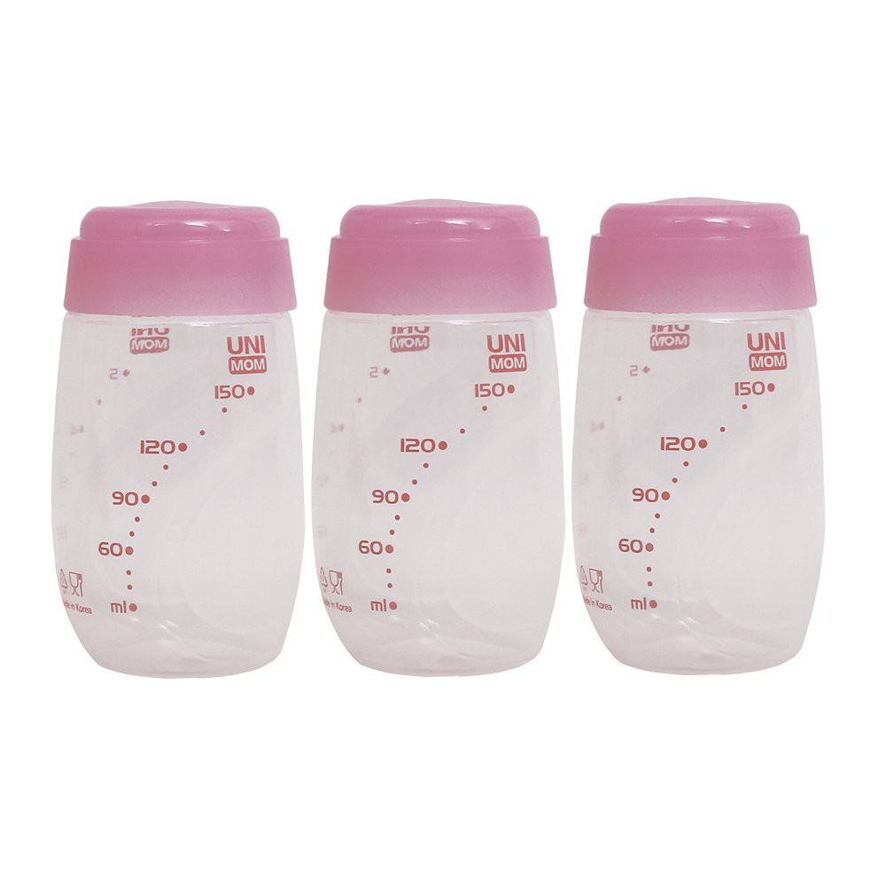 Bộ 3 Bình Trữ Sữa UNIMOM UM880045 150ML