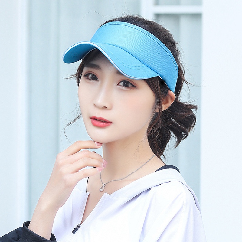 Nón Lưỡi Trai Hở Chóp Bằng Cotton Chống Nắng Thời Trang Dành Cho Nam Nữ