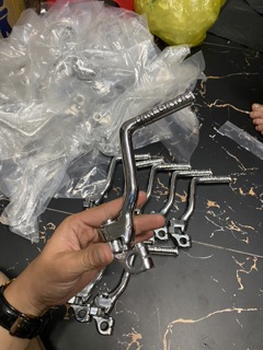 Giò đạp Inox mẫu mới