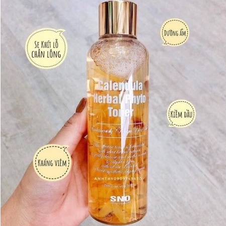 Nước hoa cúc SNO Calendula Herbal Phyto Toner 200ml | BigBuy360 - bigbuy360.vn