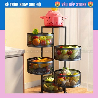 [SALE SỐC] KỆ ĐA NĂNG đựng rau củ quả và đồ gia dụng, di chuyển xoay 360*, dễ dàng lắp đặt, chất liệu thép không gỉ !