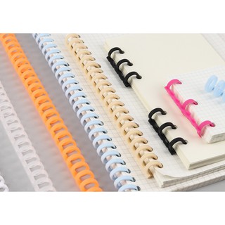 Gáy còng nhựa làm planner sổ còng 30 lỗ size a4 bullet journal
