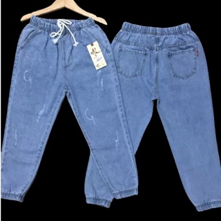 Quần baggy jean nữ 9 tấc_ quần jean nữ