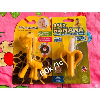 Gặm nướu chuối, hươu cho bé