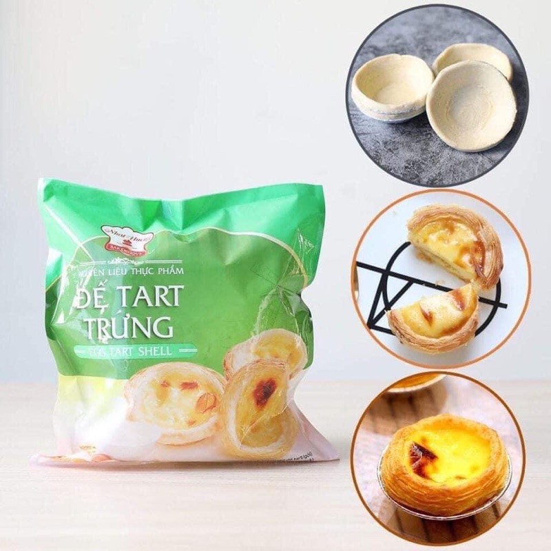 Combo đế bánh tart kèm kem phô mai