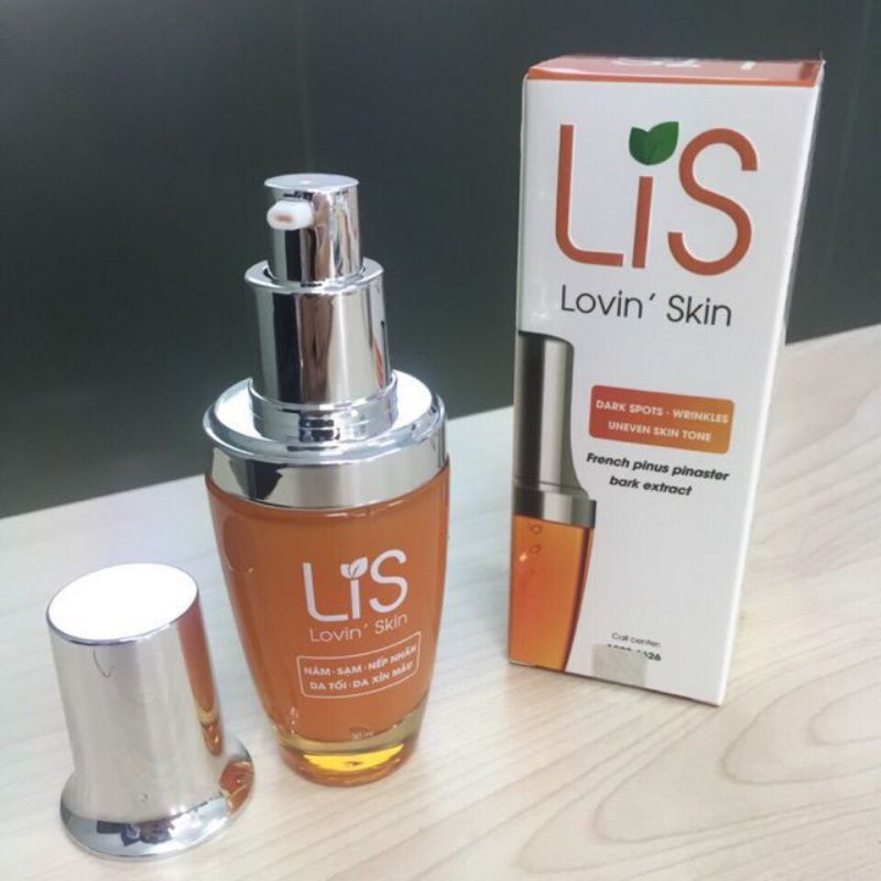 [CHÍNH HÃNG] LIS LOVIN' SKIN - Tinh chất thông đỏ Pháp.