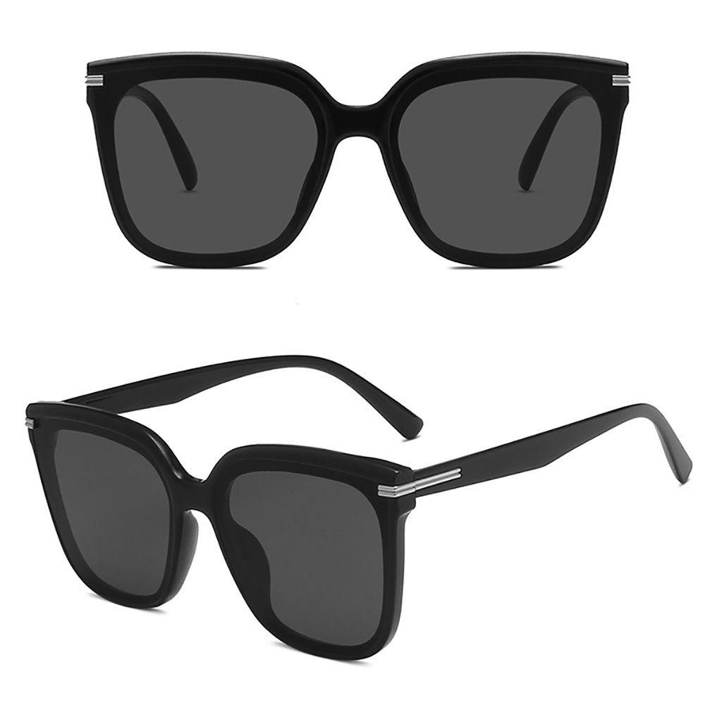 Kính Mát Gọng Vuông Chống Bức Xạ Chống Bức Xạ Phong Cách Hàn Quốc Cổ Điển Thời Trang Cho Nam Và Nữ