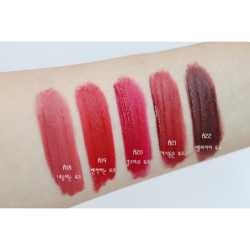 Ver 5, Ver 6 - Son kem Black Rouge air fit velvet tint Season 5 - Season 6 | Thế Giới Skin Care