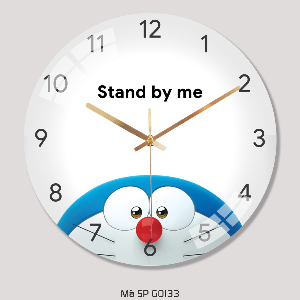 ✴Đồng Hồ Treo Tường Doraemon, Con Voi, Hoạt Hình, Mang Phong Cách Dễ Thương Của Hiệu 3Times