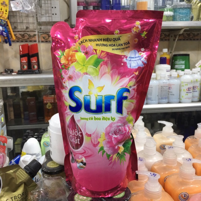 Nước giặt Surf hương cỏ hoa diệu kỳ túi 1.6 lít