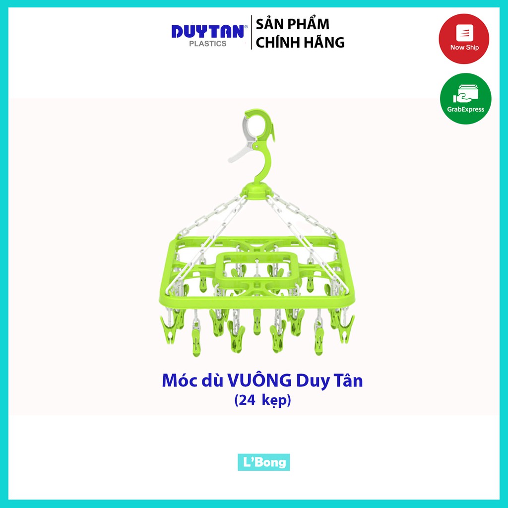 Móc dù treo quần áo Nhựa Duy Tân