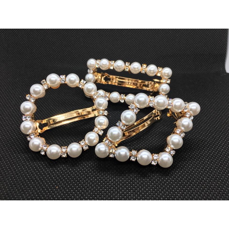 Kẹp tóc nữ đính ngọc trai xinh xắn,sang chảnh giá siêu yêu