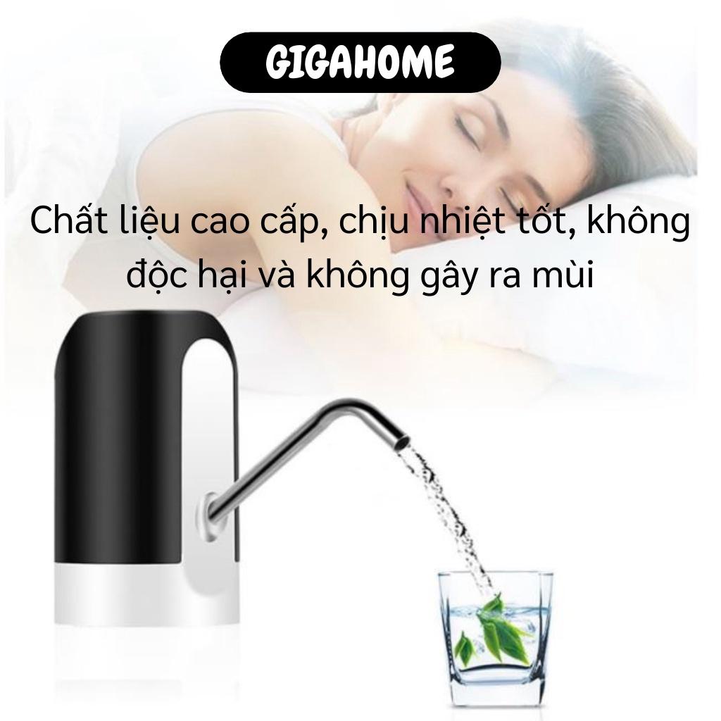 Bình Bơm Nước GIGAHOME Vòi Bơm Hút Nước Tự Động Mini Đầu Sạc USB, Chịu Nhiệt Tốt 6080