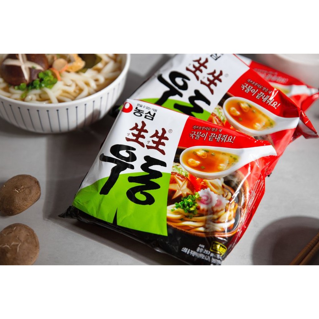 [NONGSHIM] MỲ UNDON TƯƠI 253G - [농심] 생생우동 253G