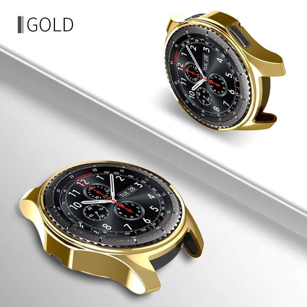 Ốp TPU mềm mạ điện bảo vệ mặt đồng hồ Samsung Galaxy Watch 46mm 42mm Gear S3