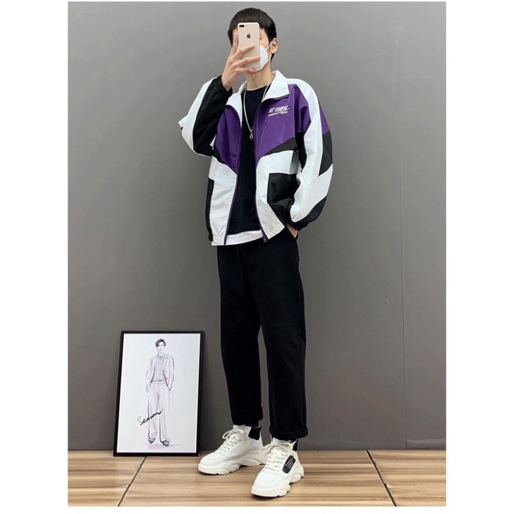 Áo Khoác Mùa Đông Nam Nữ, Áo Khoác Gió 2 Lớp Kiểu Dáng Bommer Unisex form Rộng - Hàng mới về