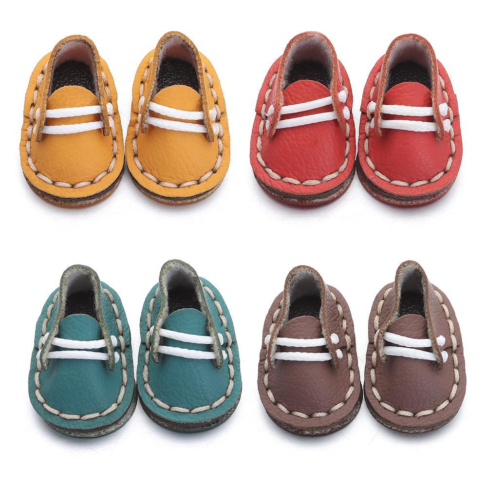 Giày Da Bò Cho Búp Bê 1 / 12BJD 1 / 11 OB11