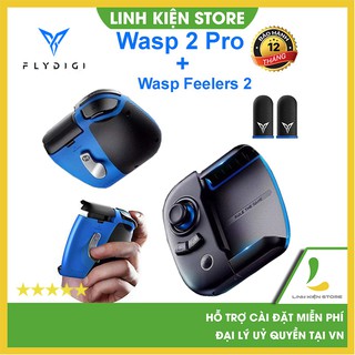 Flydigi Wasp 2 Pro | Tay cầm chơi game cho điện thoại chơi PUBG, Call of Duty, Liên quân