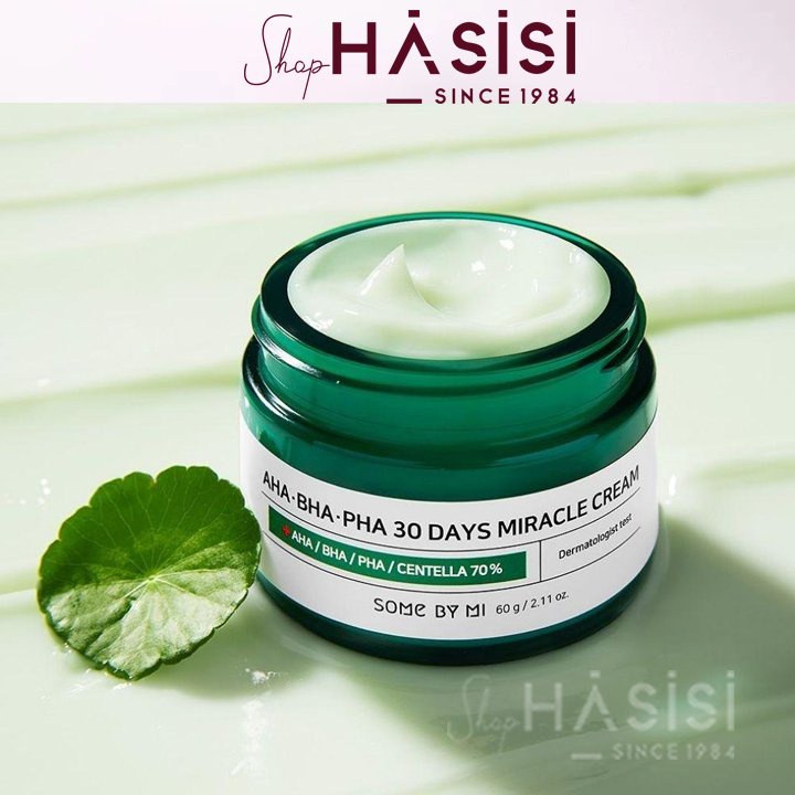 Kem Dưỡng Da Cho Da Mụn Some By Mi AHA-BHA-PHA 30 Days Miracle Cream 60g