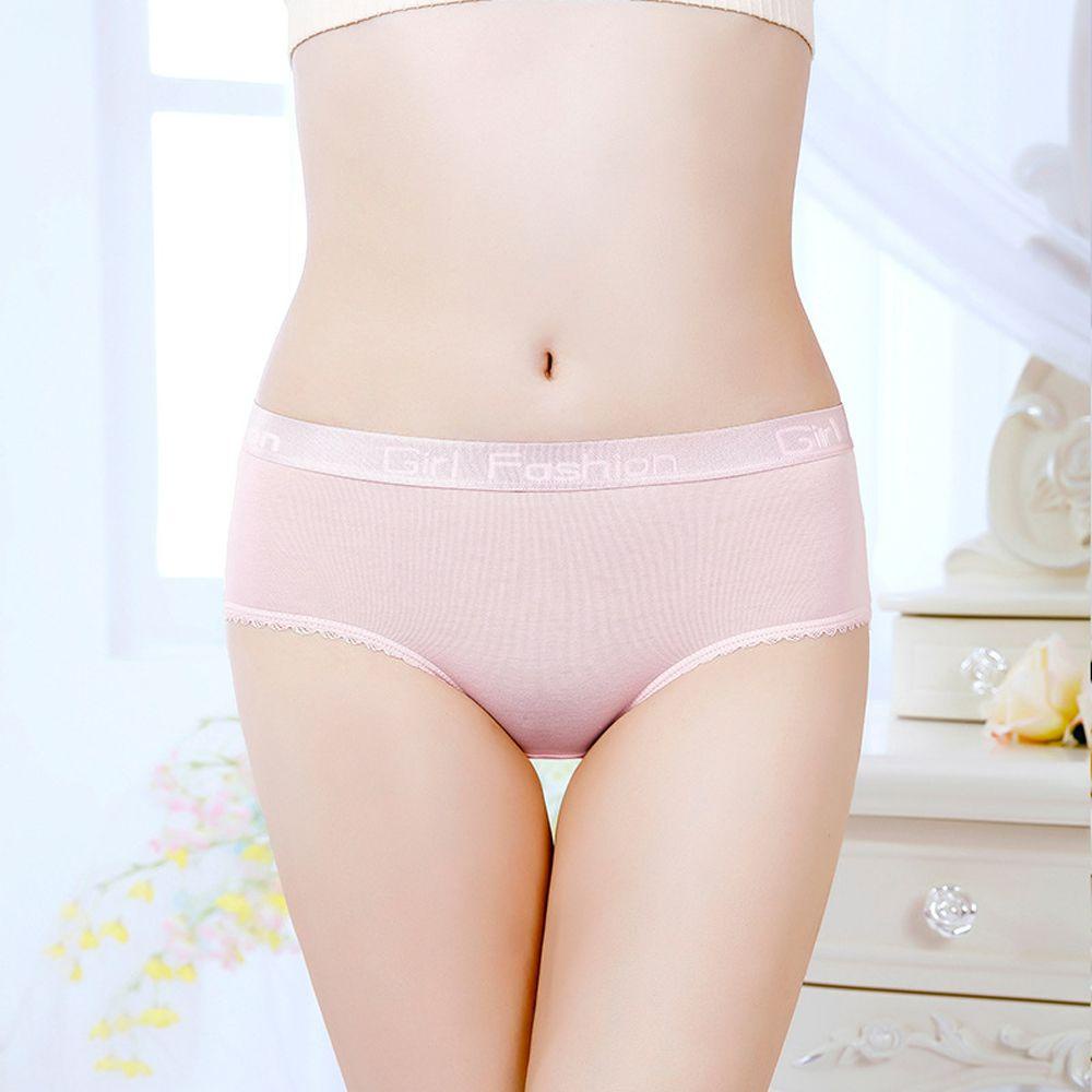 Quần Lót Nylon Lọt Khe Màu Trơn Eo Giữa In Chữ Thời Trang Gợi Cảm Cho Nữ