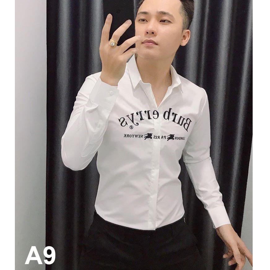 Áo sơ mi nam in thêu họa tiết đẹp hàng hot | BigBuy360 - bigbuy360.vn