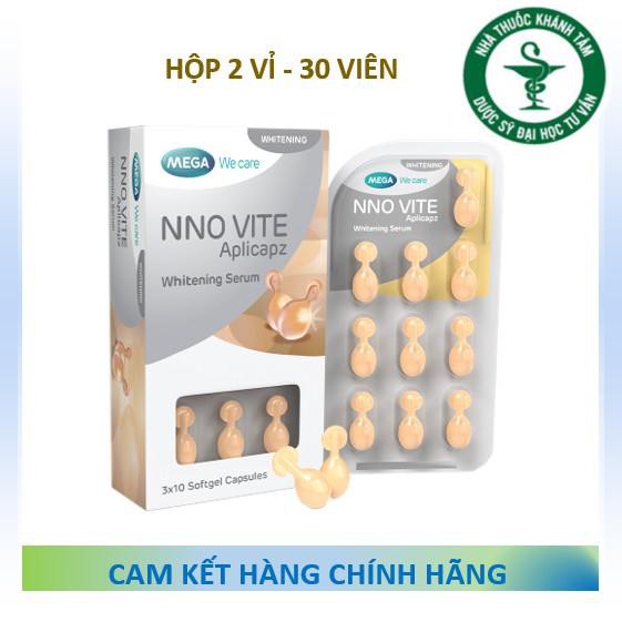 ! ! VIÊN VITAMIN NNO VITE 30v  - Da trắng và sáng màu, dưỡng sâu bên trong