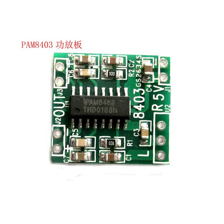 Mạch khuyếch đại 2x3W-3V PAM8403