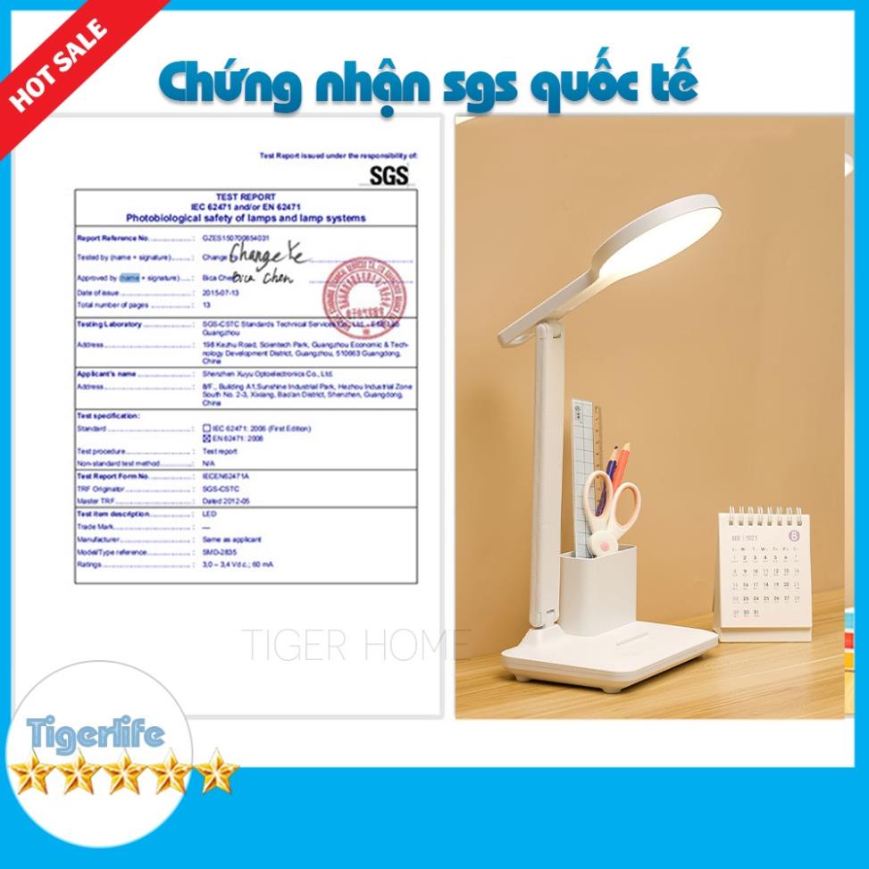 Đèn bàn đèn học tích điện, đèn học chống cận thị, - bảo vệ thị lực Ánh sáng 3 màu pin điện dung lượng cao